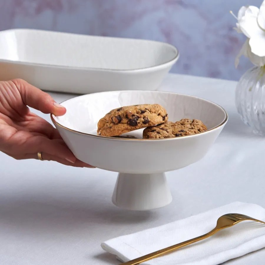 Bowls | Karaca Karaca Calvin Ceramic Comporttrifle Bowl, 20Cm, Multi