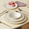 New Generation Bone China Dinner Sets | Karaca Karaca Rebeca 16-Piece New Generation Bone China Dinner Set For 4 People, White Gold