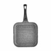 Pans | Karaca Karaca Serra Biogranite Induction Griddle Pan, 28Cm, Grey