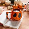 Mugs | Karaca Karaca Halloween Creepy Ceramic Mug, 10Cm, Orange Black