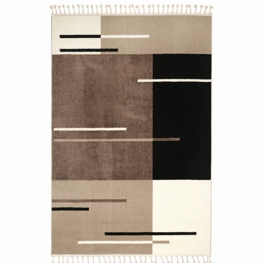 Modern Rugs | Kasmir Rugs Kasmir Rugs 724 Four Seasons Cacao Rug, 120Cmx180Cm, Multi