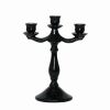 Candle Holder | Karaca Home Karaca Home Pop-Art 3 Arm Candlestick, 19Cmx11.4Cmx24.5Cm, Black