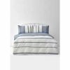 Duvet Cover Sets | Karaca Home Karaca Home Dobby Woven Duvet Cover Set, King, White Indigo