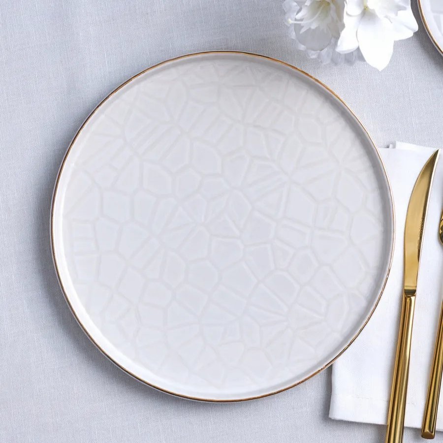 Dinner Plates | Karaca Karaca Calvin Ceramic Dinner Plate, 26Cm, Multi