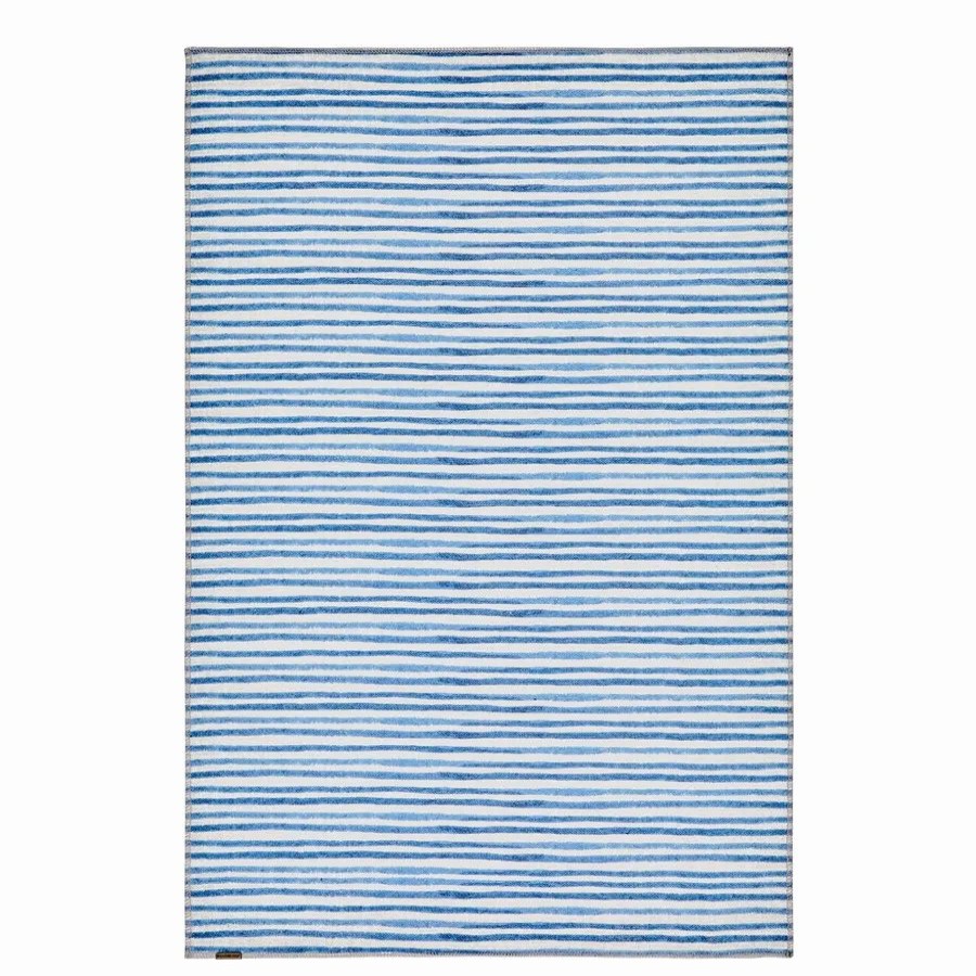 Modern Rugs | Kasmir Rugs Kasmir Rugs Decorative Art Trend Simi Double Face Rug, 120Cmx180Cm, Blue White