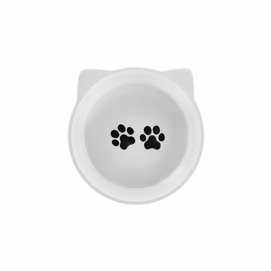 Pet Care | Karaca Karaca Ceramic Round Pet Bowl, 14Cm, White Multi