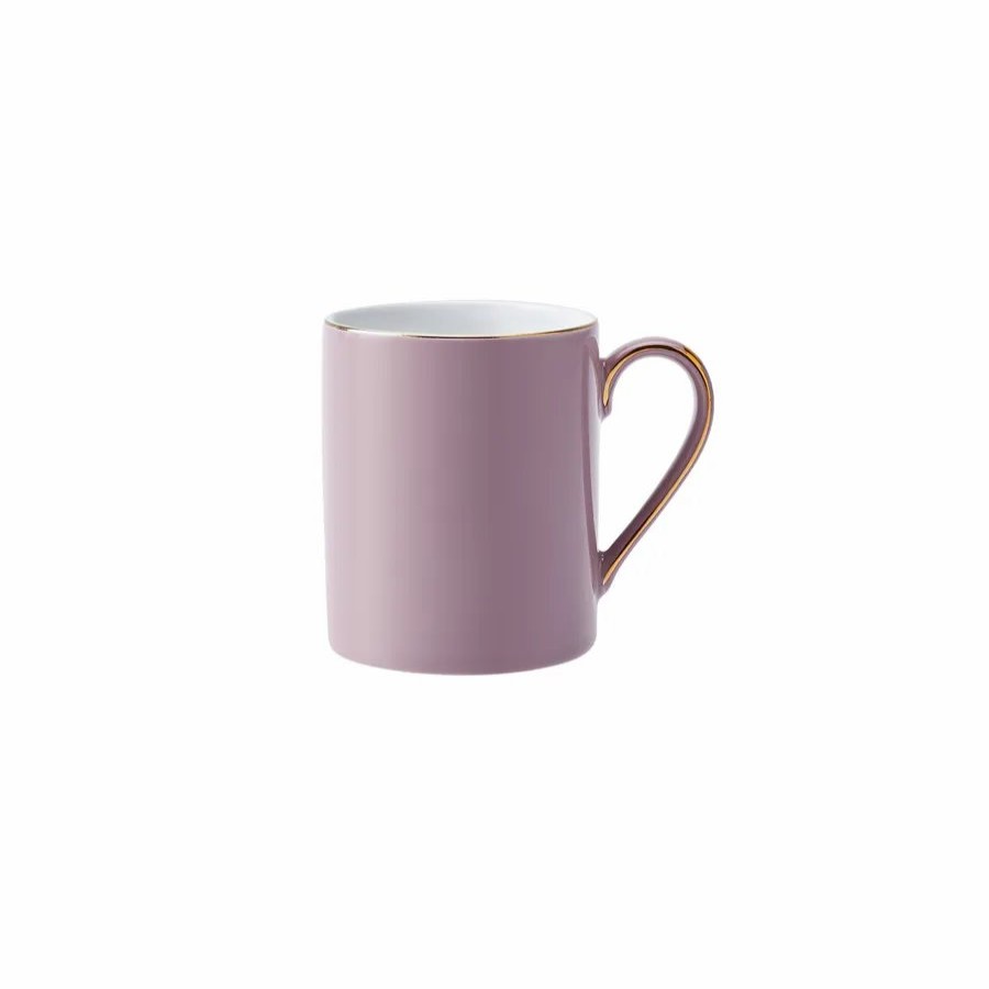 Mugs | Karaca Karaca Pastel Porcelain Mug, 350Ml, Purple Gold