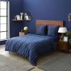 Duvet Cover Sets | Nautica Home Nautica Ray 100% Turkish Cotton Duvet Cover Set, Super King, 260Cmx220Cm, Navy Blue Multi