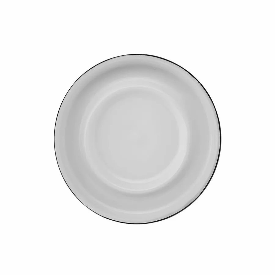 Cups & Saucers | Karaca Karaca Ceramic Saucer, 10Cm, White Black