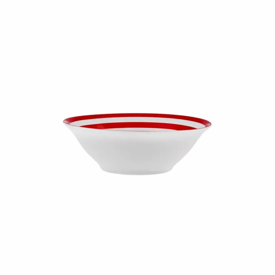 Bowls | Karaca Karaca Polka Dot Porcelain Cerealsoup Bowl, 14Cm, White Multi