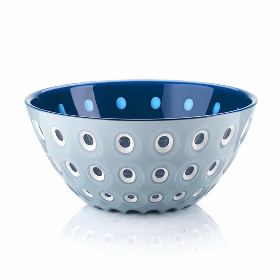 Bowls | Guzzini Guzzini Le Murrine Salad Bowl, 25Cmx11Cm, Blue Grey