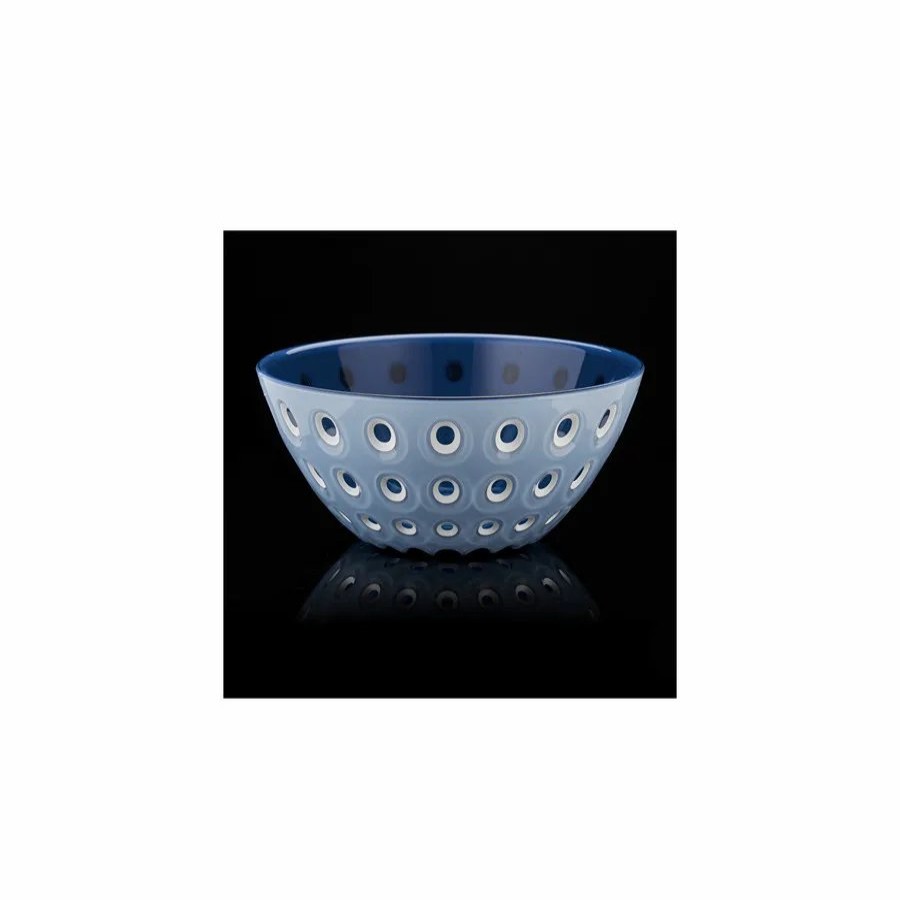 Bowls | Guzzini Guzzini Le Murrine Salad Bowl, 25Cmx11Cm, Blue Grey