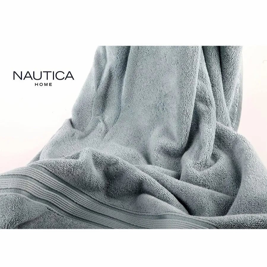 Towels | Nautica Home Nautica Ocean 100% Turkish Cotton Bath Towel, 90Cmx160Cm, Aqua