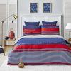 Duvet Cover Sets | Nautica Home Nautica Drifting 100% Turkish Cotton Duvet Cover Set, Single, 140Cmx200Cm, Navy Blue Multi