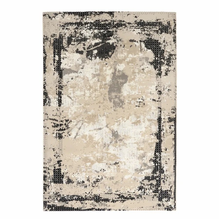 Modern Rugs | Kasmir Rugs Kasmir Rugs 724 Luna Onix Rug, 80Cmx150Cm, Multi