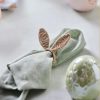 Napkin Rings | Karaca Easter Rabbit Ears Napkin Ring Set, 4 Piece