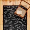 Scandinavian Rugs | Kasmir Rugs Kasmir Rugs 724 Scandinavian Storm Rug, 160Cmx230Cm, Black Grey