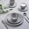 Stoneware Dinner Sets | Karaca Karaca Sendai 20-Piece Stoneware Handmade Dinner Set For 4 People, Grey