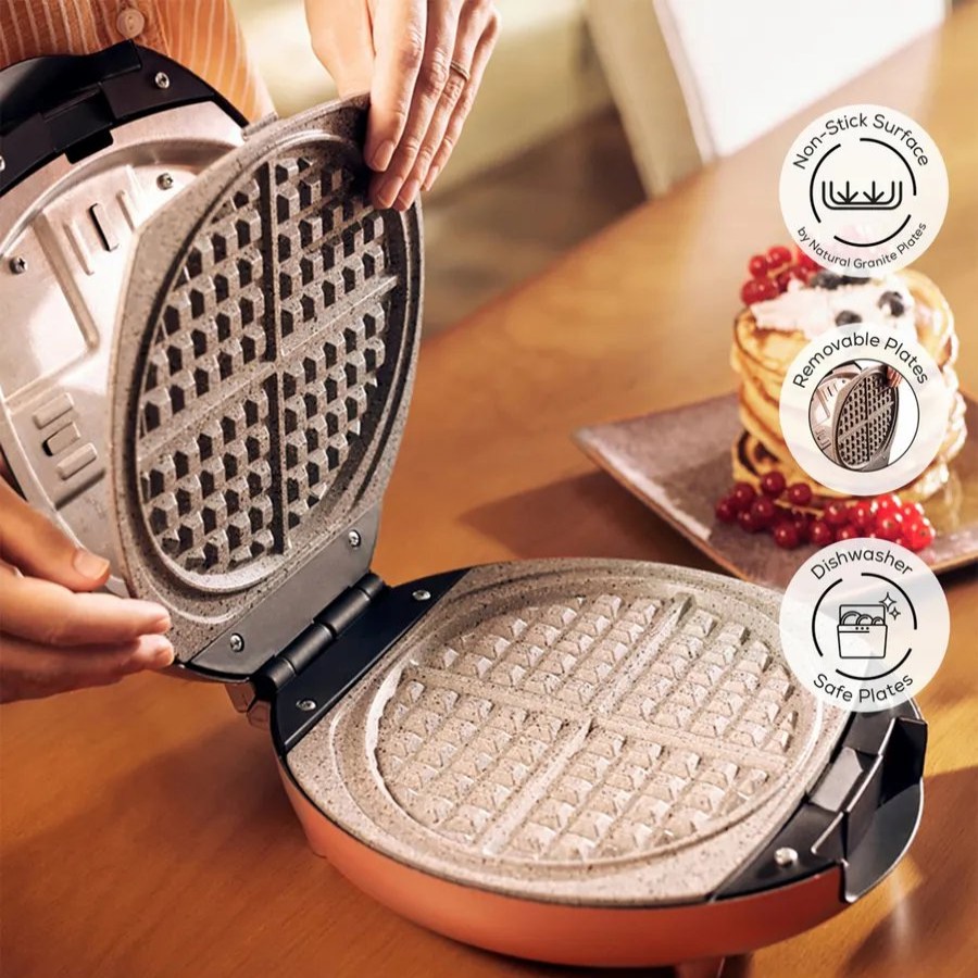 Waffle Machines | Karaca Karaca Funday Waffle Machine, Silver