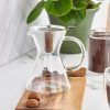 Cafetieres | Karaca Karaca Bennet Filter Glass Pour Over Coffee Maker, 500Ml, Transparent