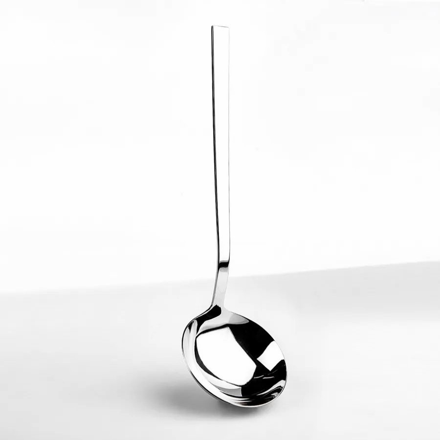 Kitchen Utensils | Karaca Karaca Flame Stainless Steel Ladle, 27.5Cm, Silver