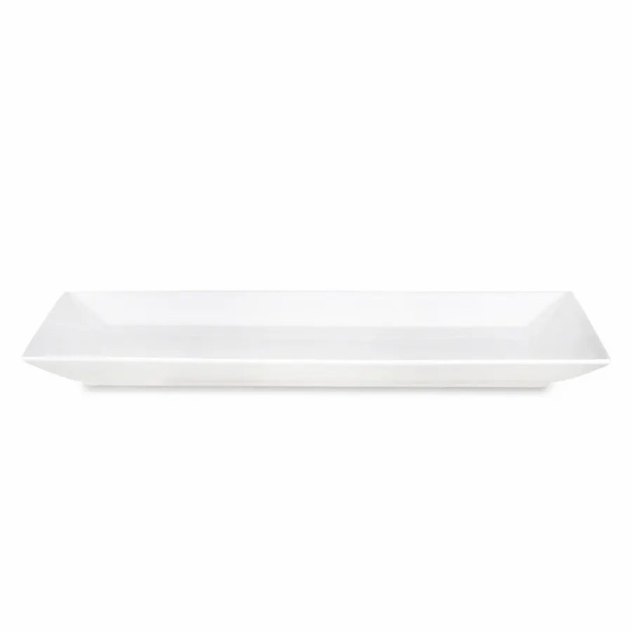 Serving Platters | Karaca Karaca Carmen Trend Porcelain Serving Platter 34Cmx17Cm, White