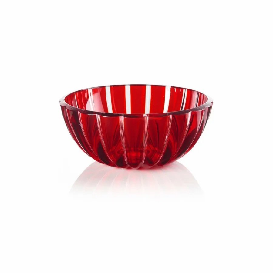 Bowls | Guzzini Guzzini Dolce Vita Salad Bowl, 25Cm, Red