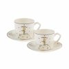 Espresso&Turkish Coffee Cup Sets | Karaca Karaca Le Petit 4 Piece Porcelain Espresso Turkish Coffee Cup For 2 People, 80Ml, Multi