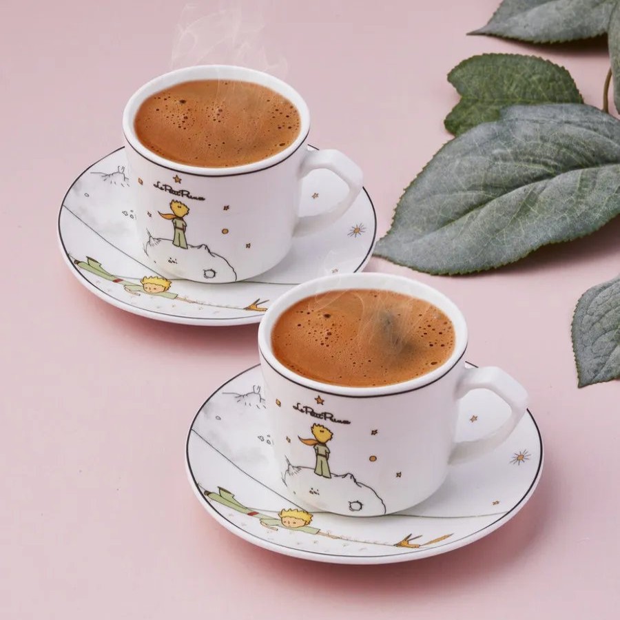 Espresso&Turkish Coffee Cup Sets | Karaca Karaca Le Petit 4 Piece Porcelain Espresso Turkish Coffee Cup For 2 People, 80Ml, Multi