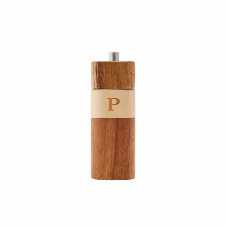 Salt And Pepper Grinders | Karaca Karaca Owen Wooden Spice Grinder, 17Cm, Wood