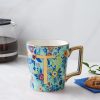 Mugs | Karaca Karaca Flower Porcelain Letter T Mug, 350Ml, Multi