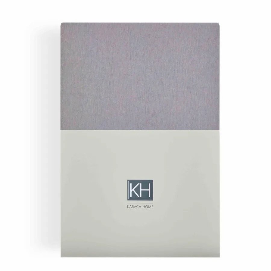 Bed Sheets | Karaca Home Karaca Home Jersey Fitted Sheet, Single, Grey