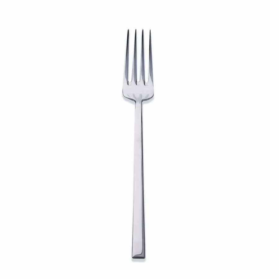 Mix And Match Cutlery | Karaca Karaca Flame Stainless Steel Table Fork, 21Cm, Silver