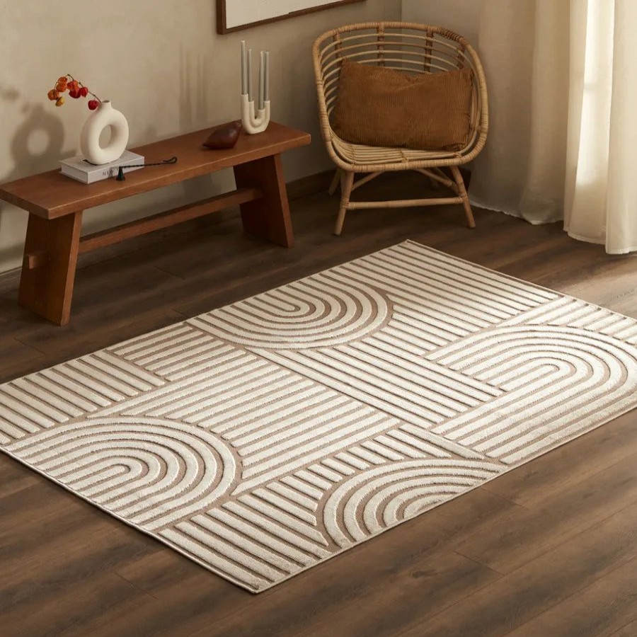 Scandinavian Rugs | Kasmir Rugs Kasmir Rugs 7/24 Scandinavian Thor Rug, 120Cmx180Cm, Beige Multi