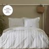 Duvet Cover Sets | Karaca Home Karaca Home Dogasever Geo Cotton Transformation Duvet Cover Set With Bed Sheet, Single, Brown Green White