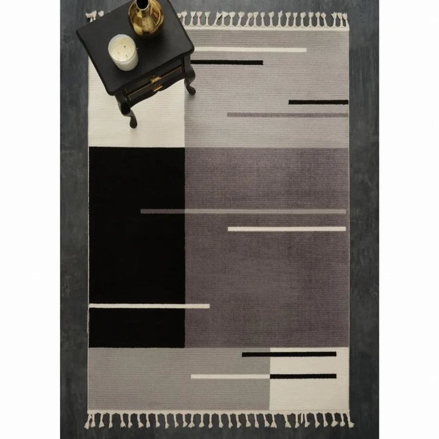 Modern Rugs | Kasmir Rugs Kasmir Rugs 724 Four Seasons Gris Rug, 120Cmx180Cm, Multi