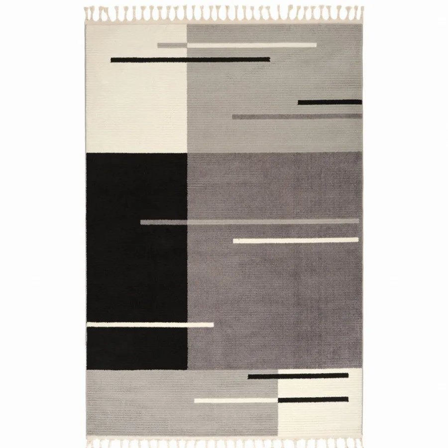 Modern Rugs | Kasmir Rugs Kasmir Rugs 724 Four Seasons Gris Rug, 120Cmx180Cm, Multi