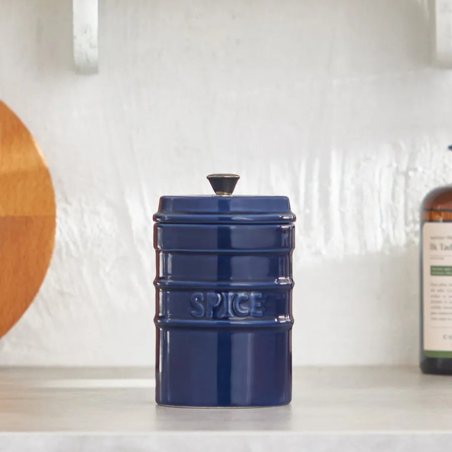 Storage Jars | Karaca Karaca Andy Storage Jar, 400Ml, Navy Blue