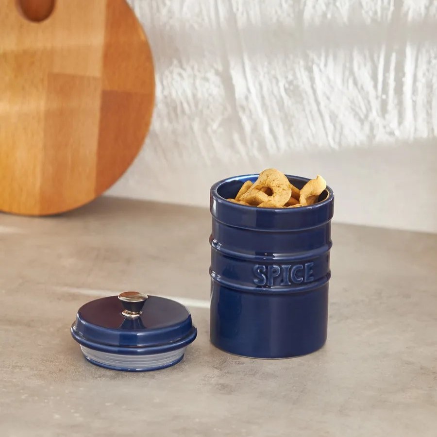 Storage Jars | Karaca Karaca Andy Storage Jar, 400Ml, Navy Blue