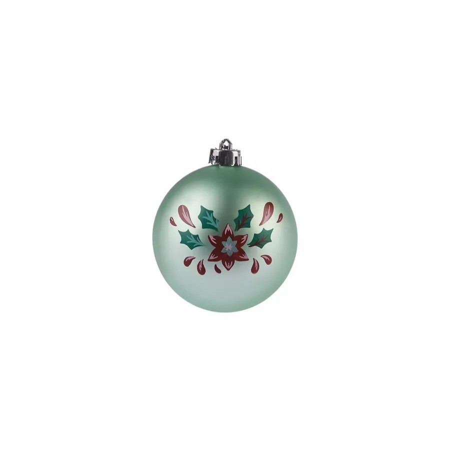 Ornaments | Karaca Home Karaca New Year Christmas Pretty Tree Bauble Set, 4 Piece, 8Cm, Multi