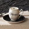 Cups & Saucers | Karaca Karaca Signs Of The Zodiac Pisces Porcelain Espresso Turkish Coffee Cup, 90Ml, Multi