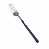 Mix And Match Cutlery | Karaca Karaca Salzburg Stainless Steel Table Fork, 21Cm, Indigo Silver