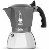 Cafetieres | Bialetti Bialetti Brikka Induction Stove-Top Espresso Coffee Maker, 4 Cups, 170Ml, Grey