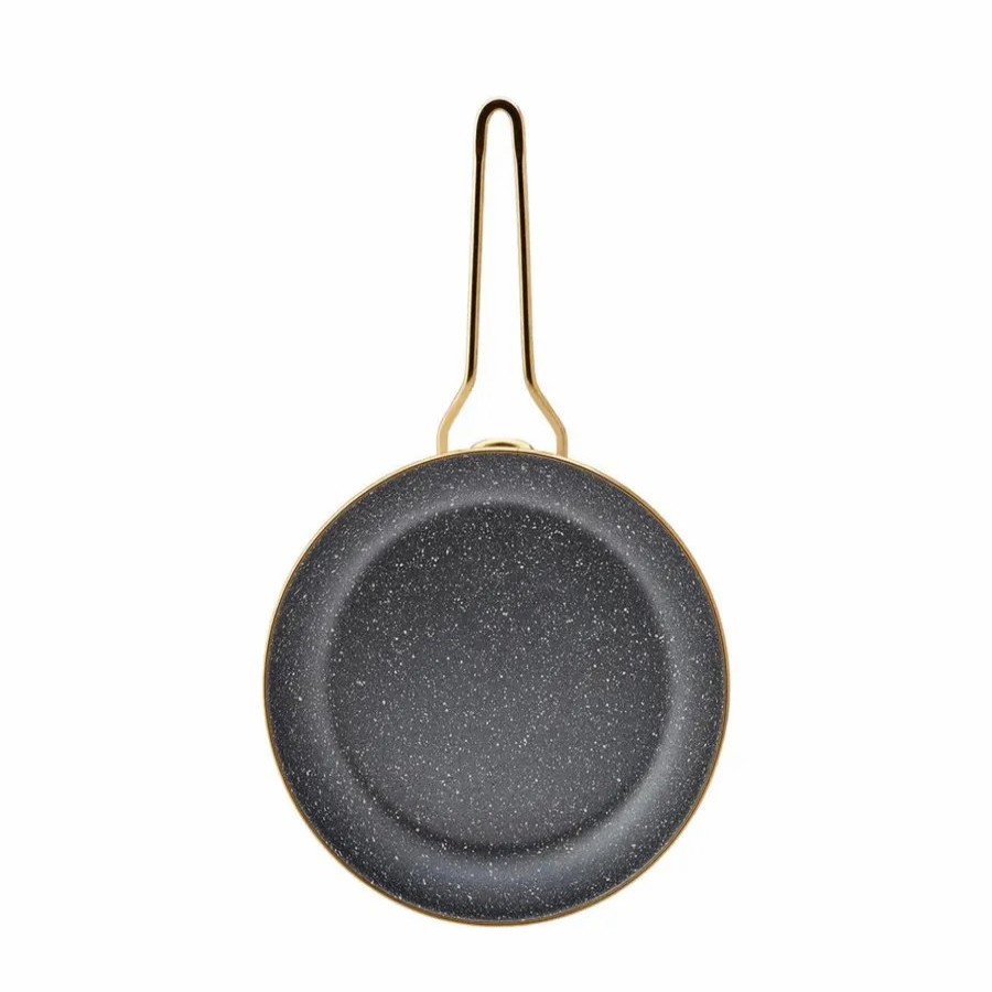 Pans | Karaca Karaca Troy Enamel Induction Frying Pan, 26Cm, Black Gold