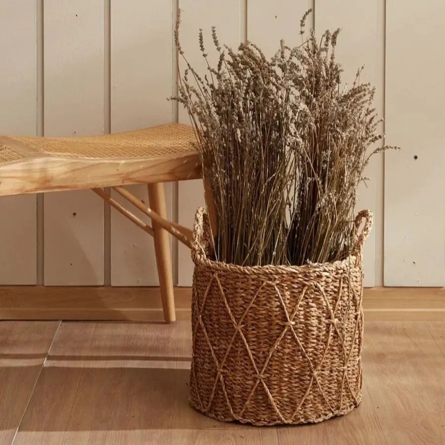 Home Storage | Karaca Karaca Rapsody Seagrass Storage Basket