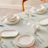 New Generation Bone China Dinner Sets | Karaca Karaca Streamline Scatola 57-Piece New Generation Bone China Dinner Set For 12 People, White Gold