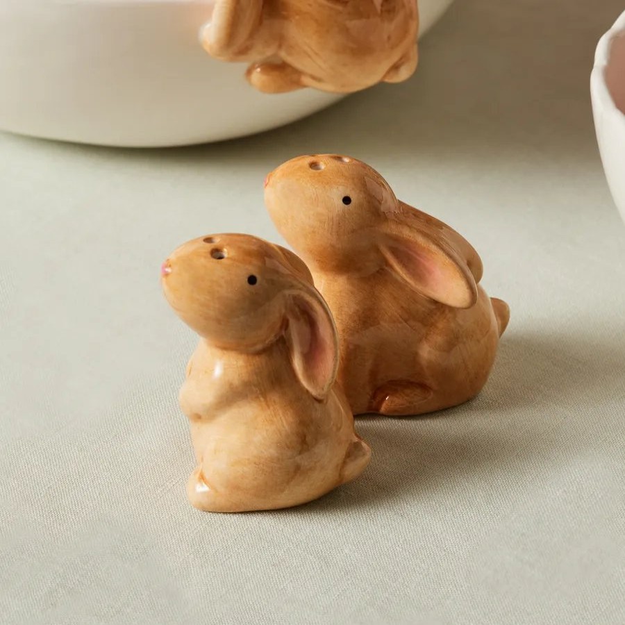 Salt And Pepper Shakers | Karaca Karaca Easter Salt And Pepper Shaker, Brown