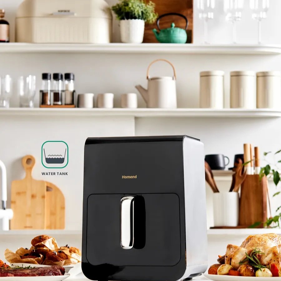 Airfryer | Homend Homend Airfryday 2507, 6L, Black Grey