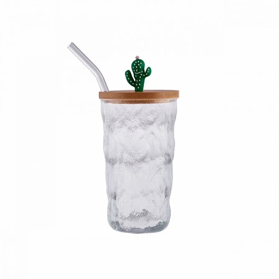 Mixed Glass Sets | Karaca Karaca Glacier 2 Piece Glass Set With Straws, Transparent Multi