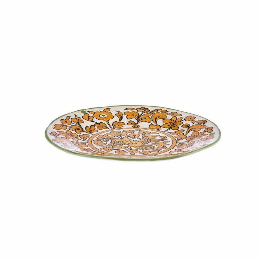 Side Plates | Karaca Karaca Paye Seljuk Collection Porcelain Side Plate, 16Cm, Yellow Multi